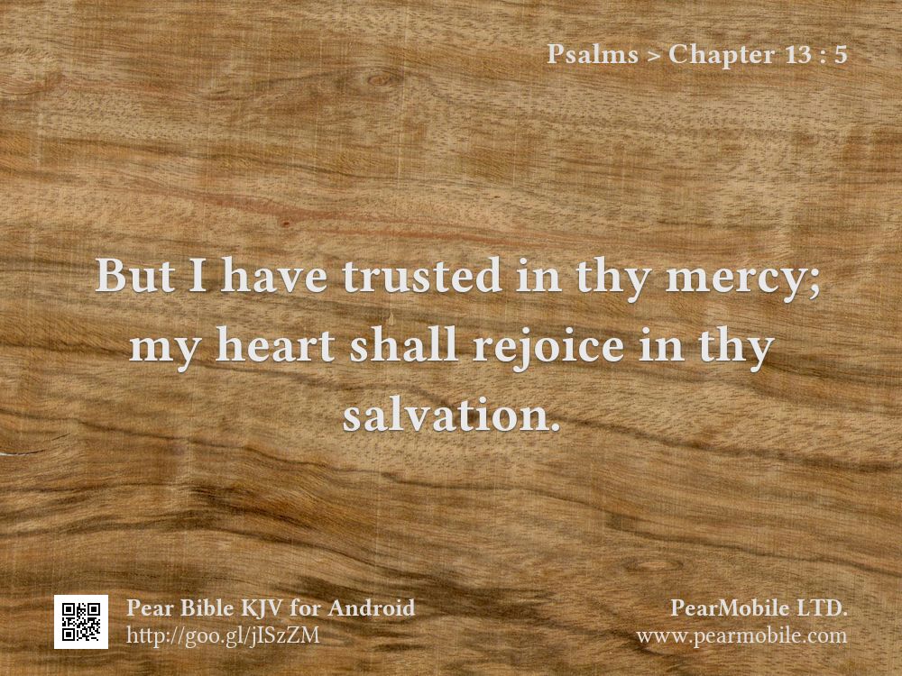Psalms, Chapter 13:5